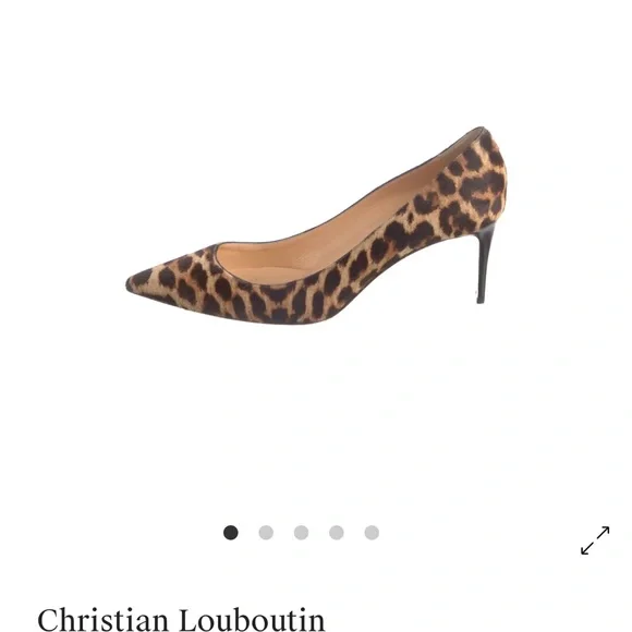 Christian Louboutin Leopard Women's Shoes - Picture 3 of 8